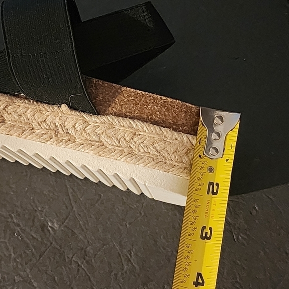 Madden Girl Black Cassie Espadrille Sandals Size 11M NWOB - Picture 9 of 9